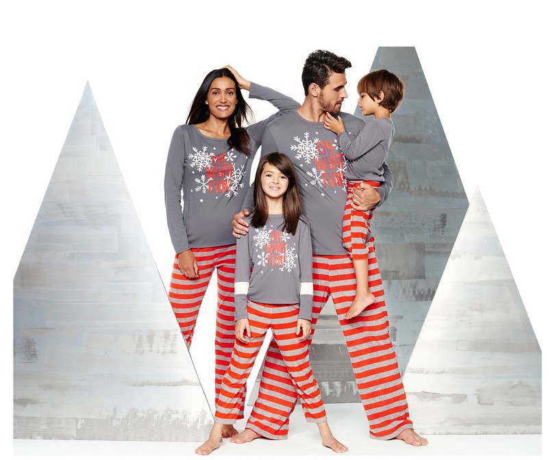 red_gray_family_pajamas