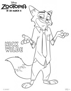 Nick_Wilde_zootopia_coloring_pages_Disney_Coloring_Book-2