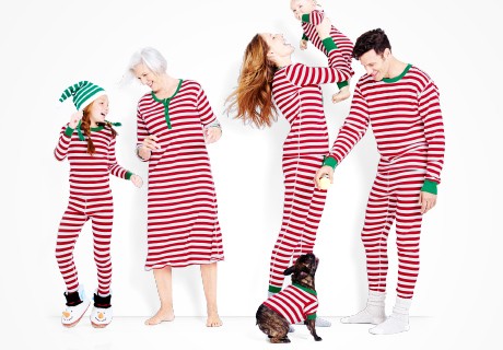 red_stiped_matching_family_pajamas